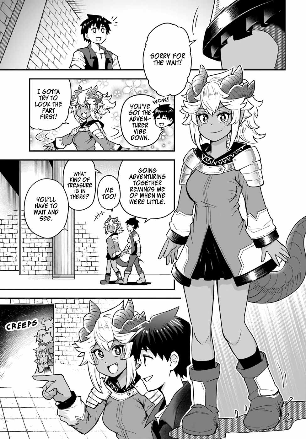 Dungeon no Osananajimi Chapter 33.1 3